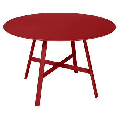 TABLE SO'O Ø 117 CM FERMOB Piment