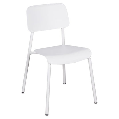 CHAISE STUDIE FERMOB Blanc coton