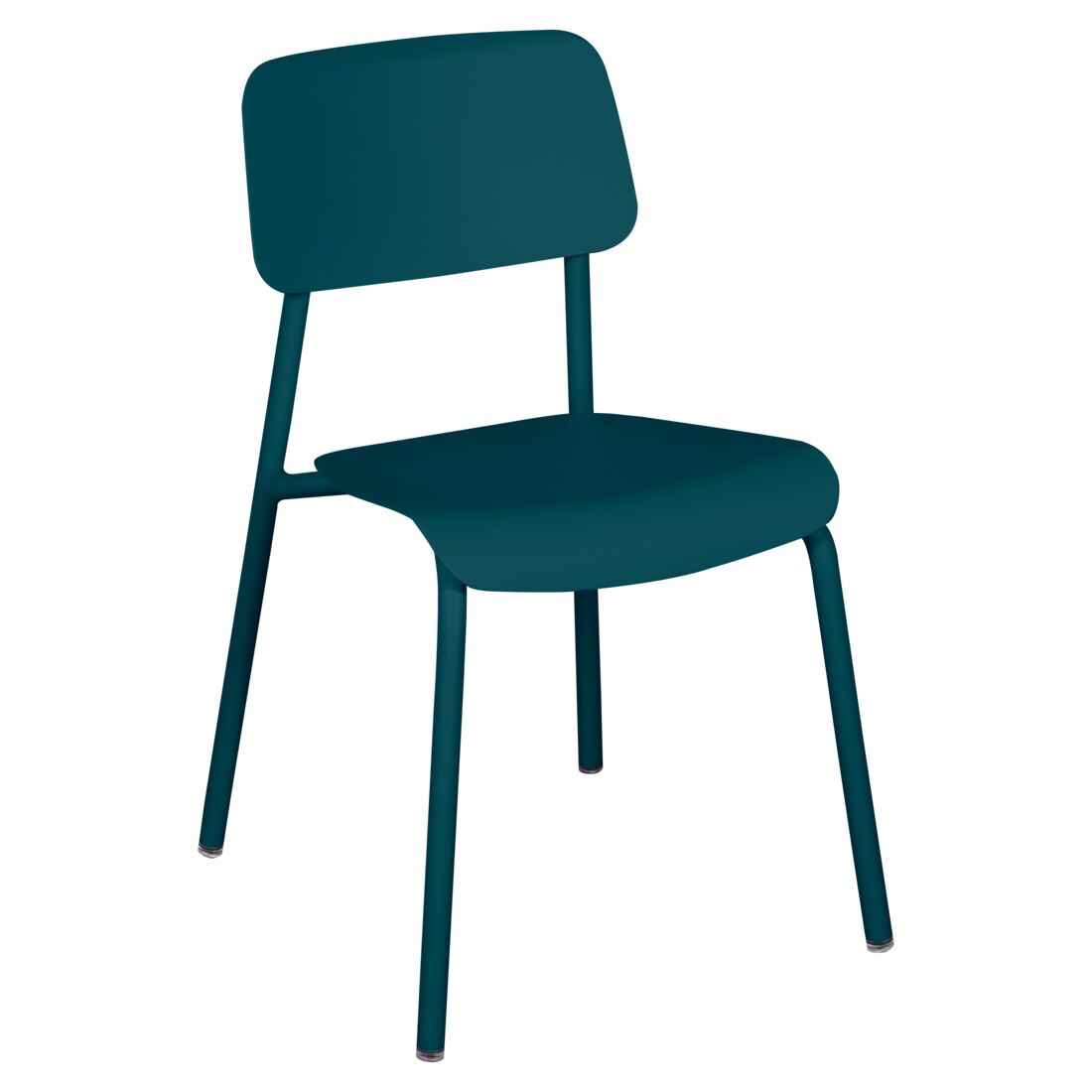 CHAISE STUDIE FERMOB Bleu acapulco
