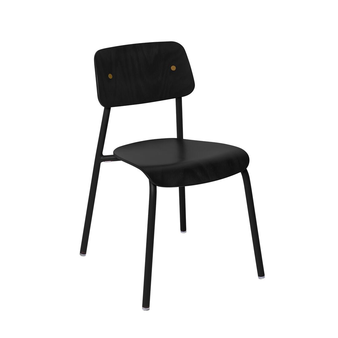 CHAISE BOIS TEINTÉ STUDIE FERMOB Réglisse