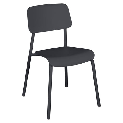 CHAISE STUDIE FERMOB Carbone