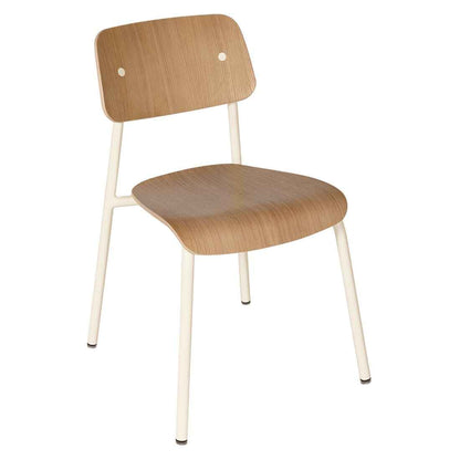 CHAISE CHÊNE STUDIE FERMOB Beige latte