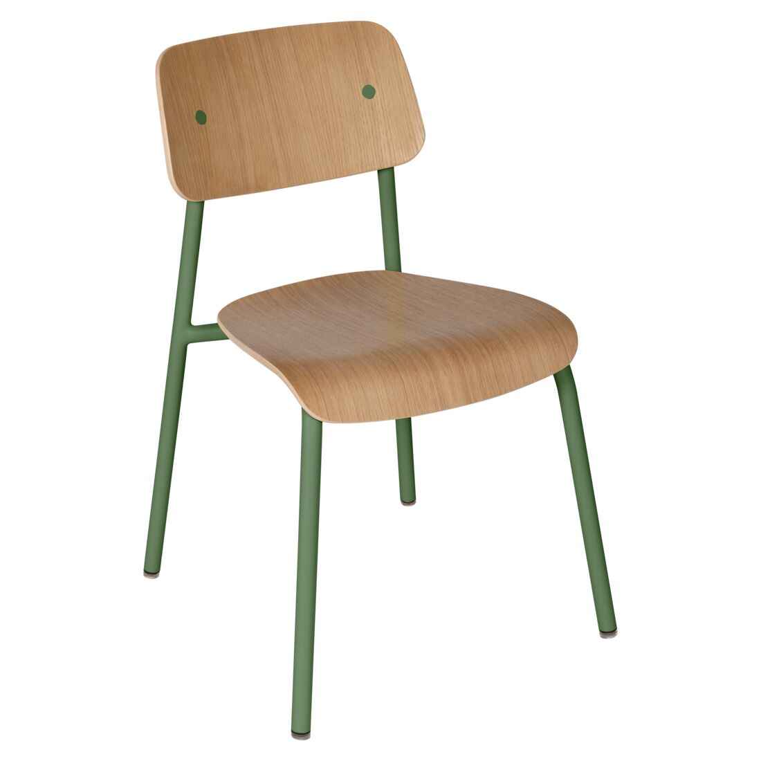 CHAISE CHÊNE STUDIE FERMOB Cactus