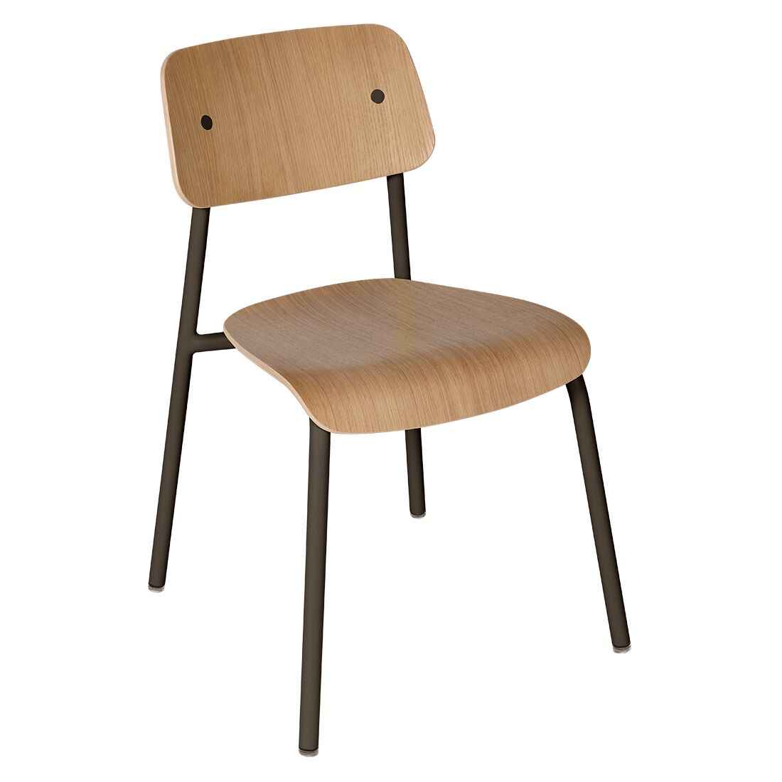 CHAISE CHÊNE STUDIE FERMOB Tonka