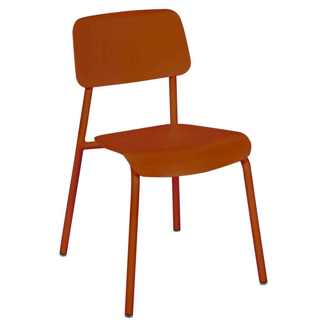 CHAISE STUDIE FERMOB Orange confite