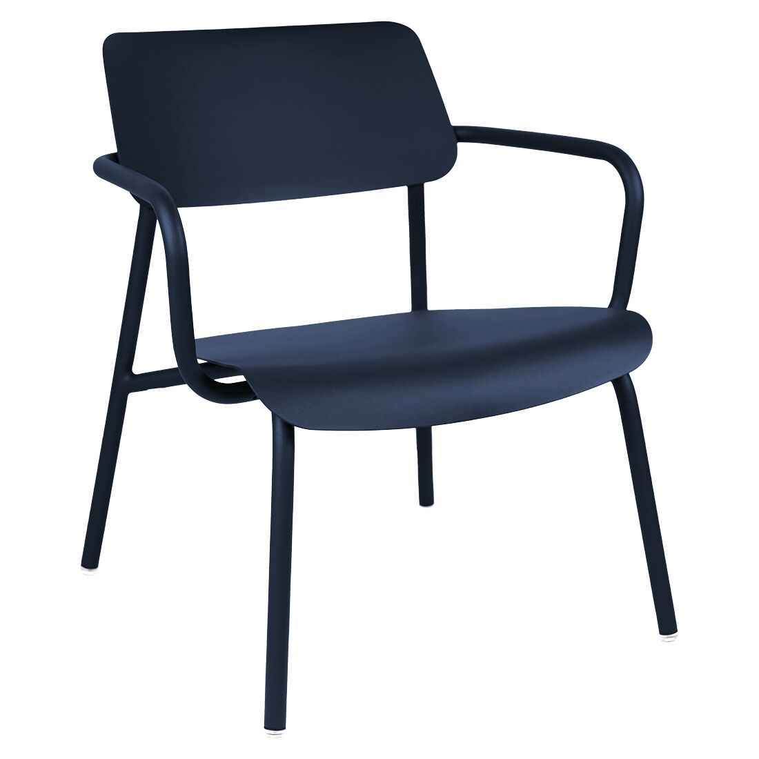 FAUTEUIL LOUNGE STUDIE FERMOB Bleu abysse