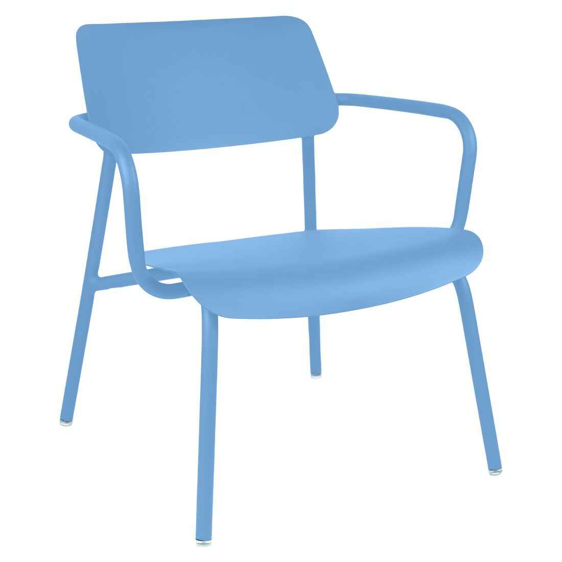 FAUTEUIL LOUNGE STUDIE FERMOB Bleu maya