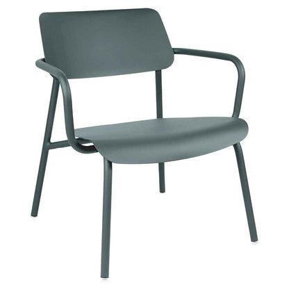 FAUTEUIL LOUNGE STUDIE FERMOB Gris orage