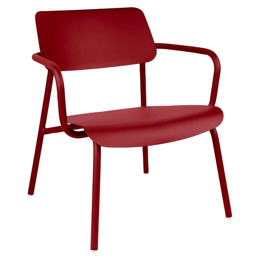 FAUTEUIL LOUNGE STUDIE FERMOB Piment