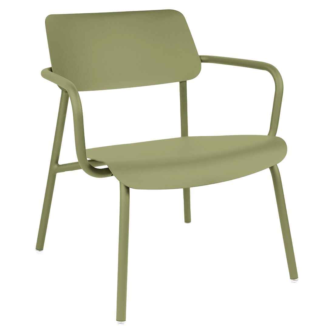 FAUTEUIL LOUNGE STUDIE FERMOB Vert tilleul