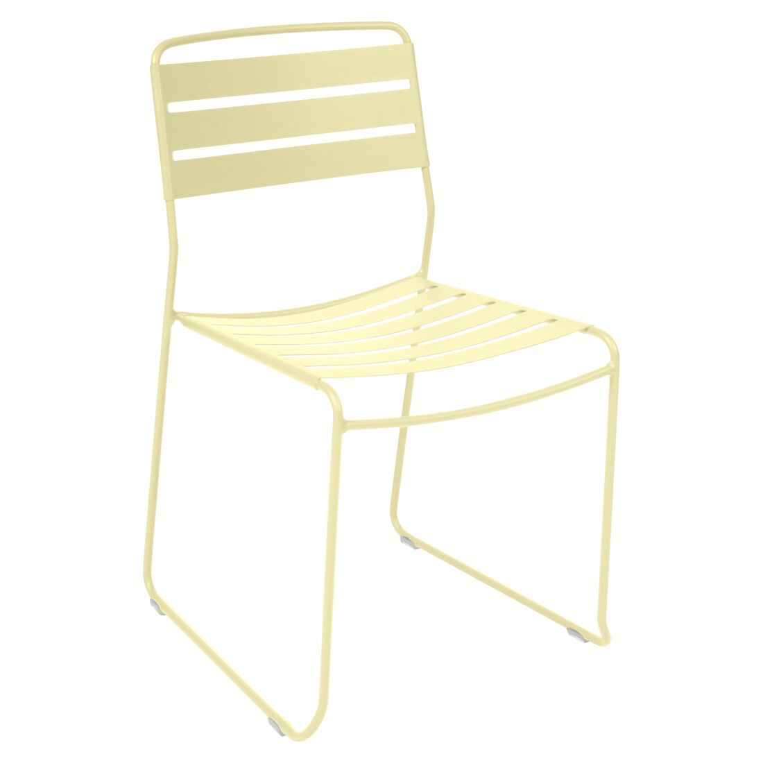 CHAISE SURPRISING FERMOB Citron givré