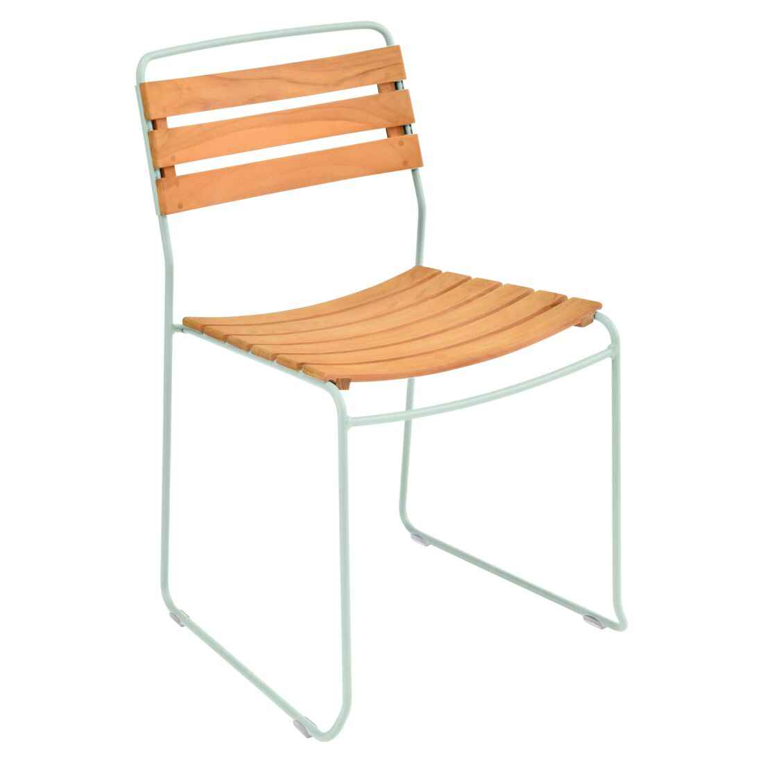 CHAISE TECK SURPRISING FERMOB Menthe glaciale