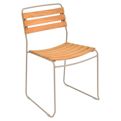 CHAISE TECK SURPRISING FERMOB Muscade