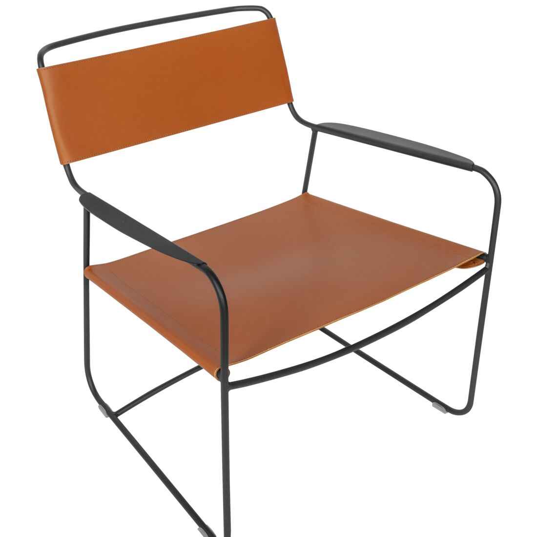 FAUTEUIL BAS CUIR SURPRISING FERMOB