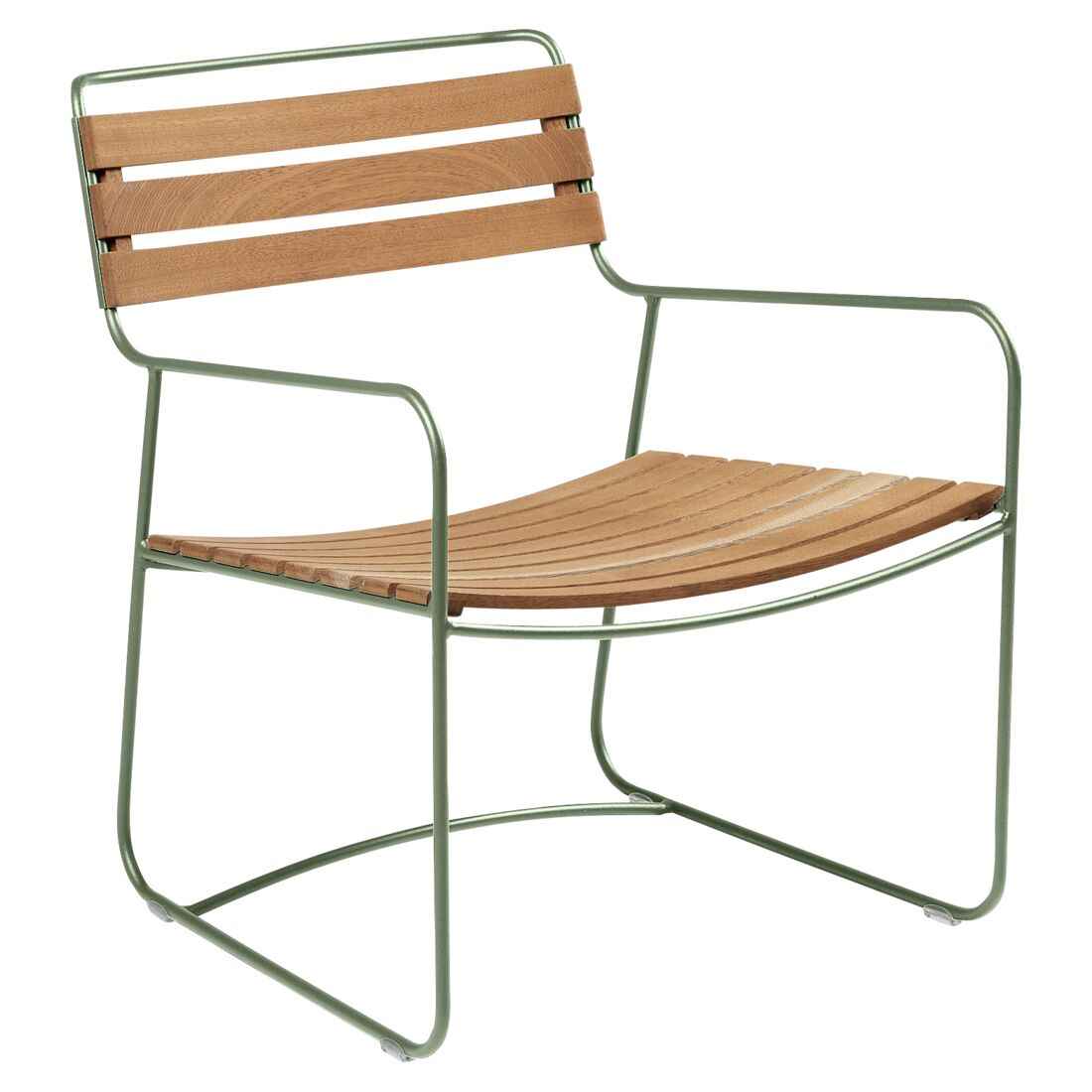 FAUTEUIL BAS TECK SURPRISING FERMOB Cactus