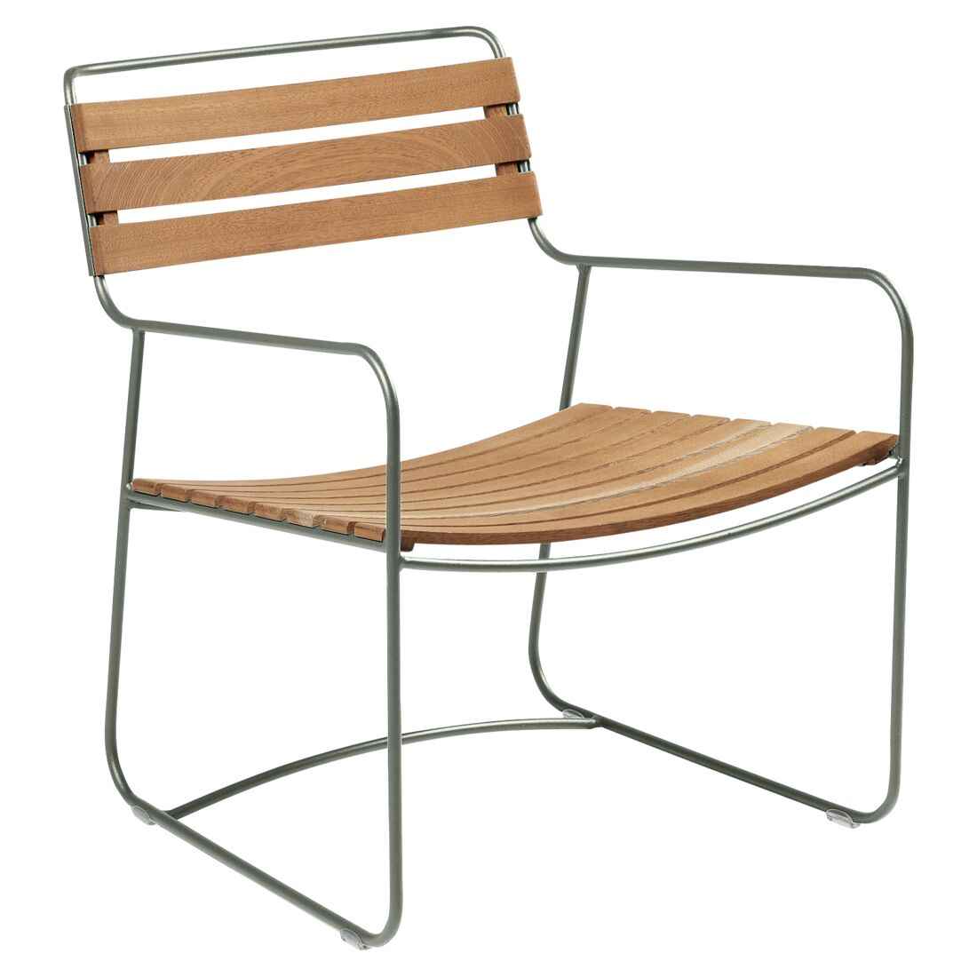 FAUTEUIL BAS TECK SURPRISING FERMOB Romarin