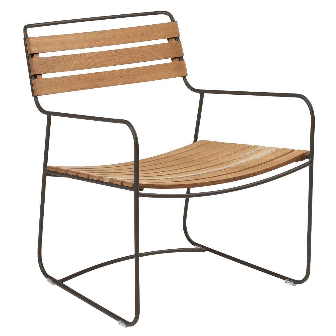 FAUTEUIL BAS TECK SURPRISING FERMOB Tonka