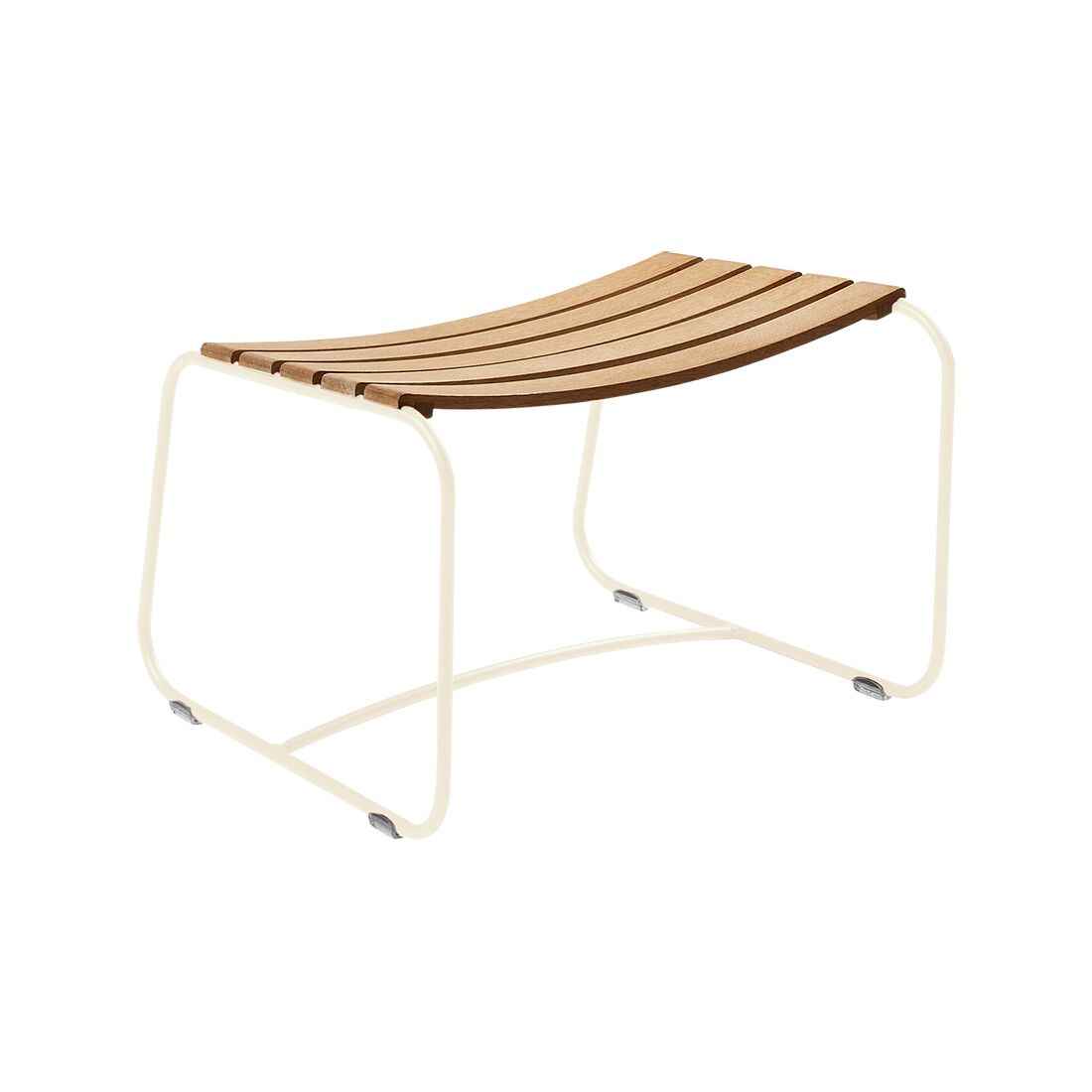 REPOSE-PIEDS TECK SURPRISING FERMOB Beige latte