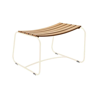 REPOSE-PIEDS TECK SURPRISING FERMOB Beige latte