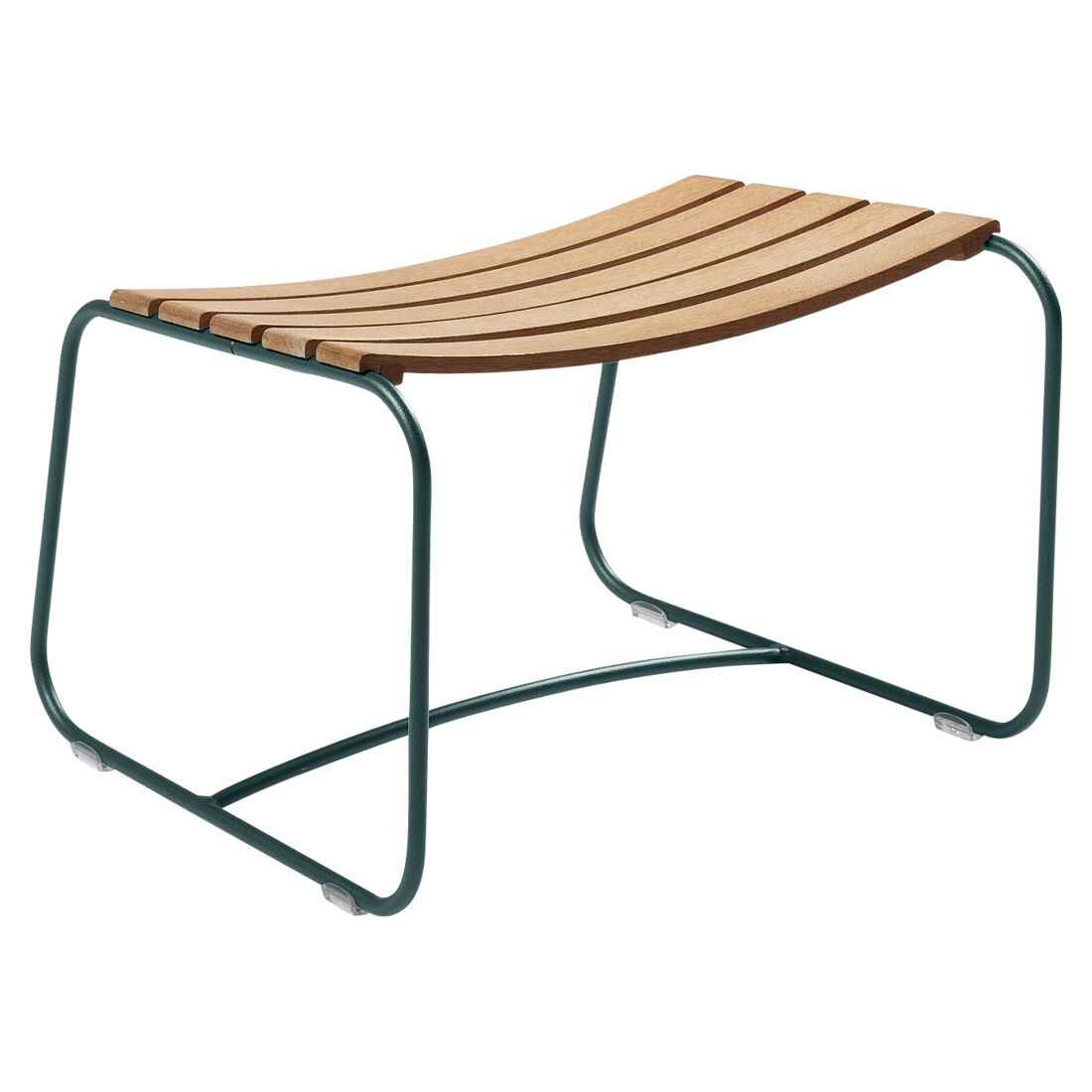 REPOSE-PIEDS TECK SURPRISING FERMOB Gris orage
