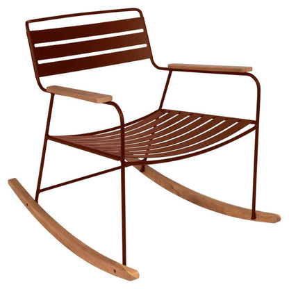 ROCKING CHAIR SURPRISING FERMOB Orange confite
