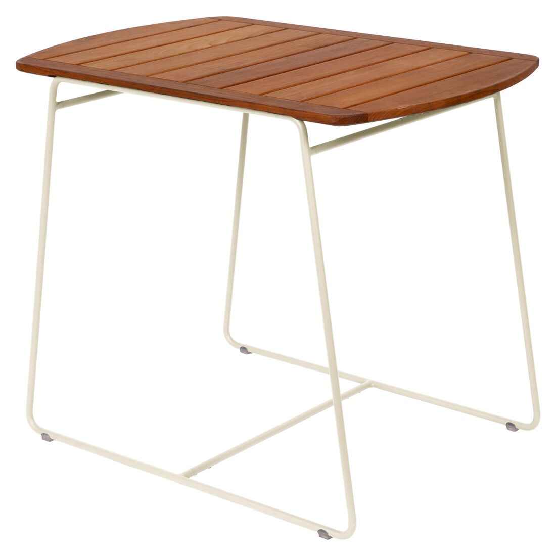 TABLE TECK SURPRISING 90X60 CM FERMOB Beige latte
