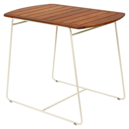 TABLE TECK SURPRISING 90X60 CM FERMOB Beige latte