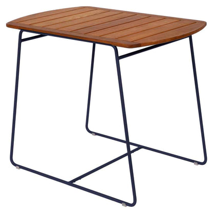 TABLE TECK SURPRISING 90X60 CM FERMOB Bleu abysse