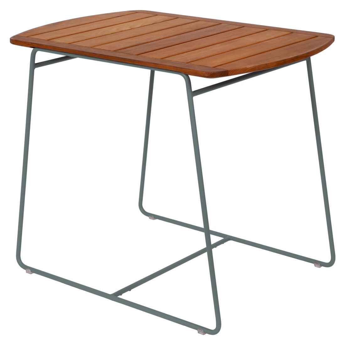 TABLE TECK SURPRISING 90X60 CM FERMOB Gris orage