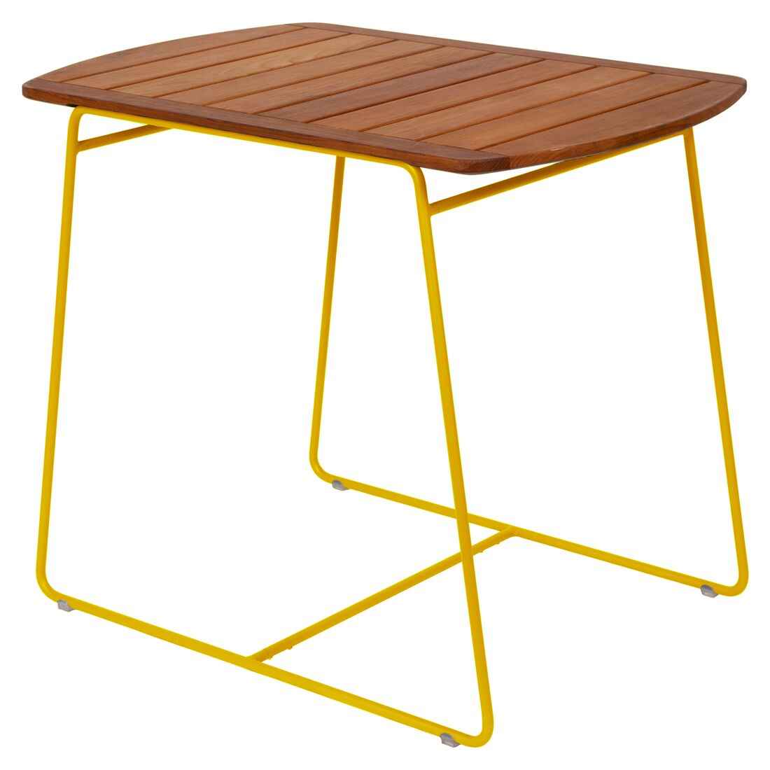 TABLE TECK SURPRISING 90X60 CM FERMOB Miel