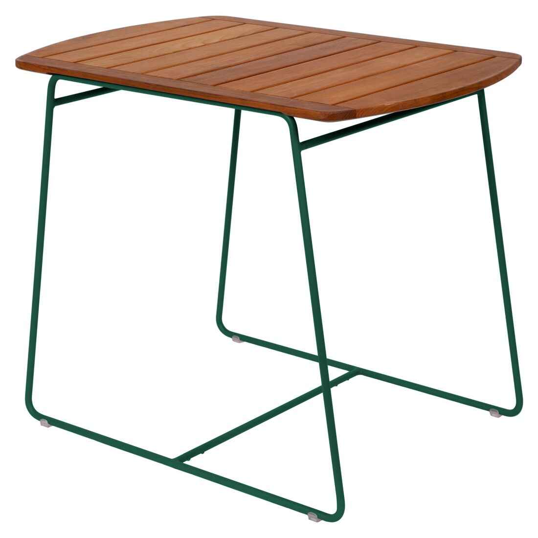 TABLE TECK SURPRISING 90X60 CM FERMOB Vert cèdre