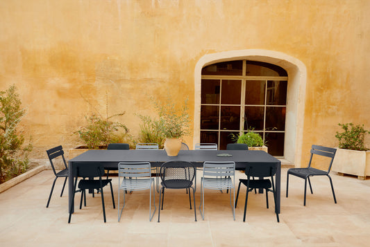 TABLE 3 ALLONGES XL RIBAMBELLE 149/299 X 100 CM FERMOB