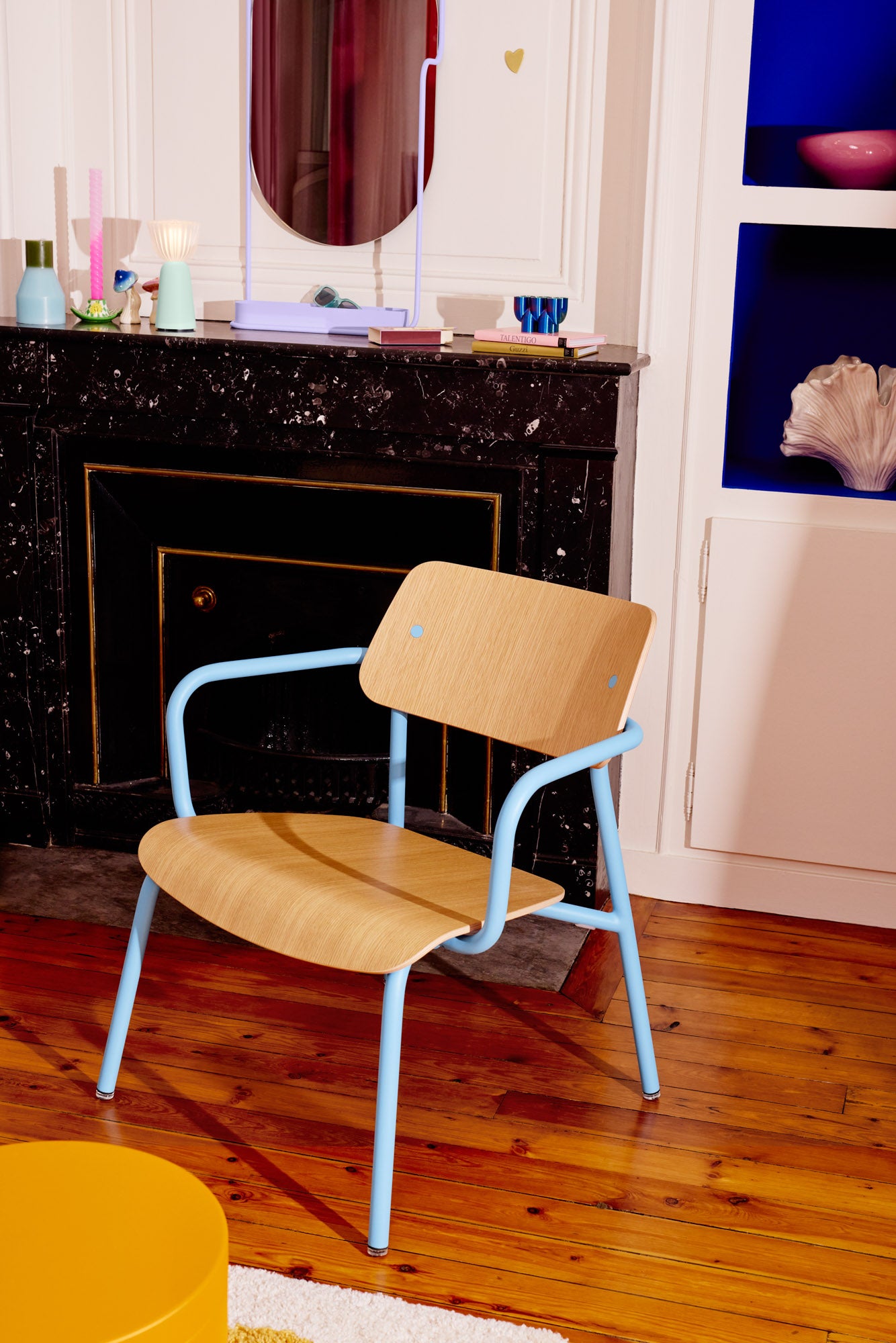 FAUTEUIL LOUNGE CHÊNE STUDIE FERMOB