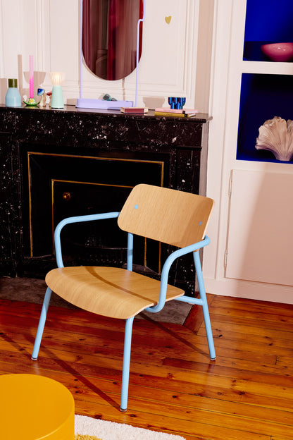 FAUTEUIL LOUNGE CHÊNE STUDIE FERMOB