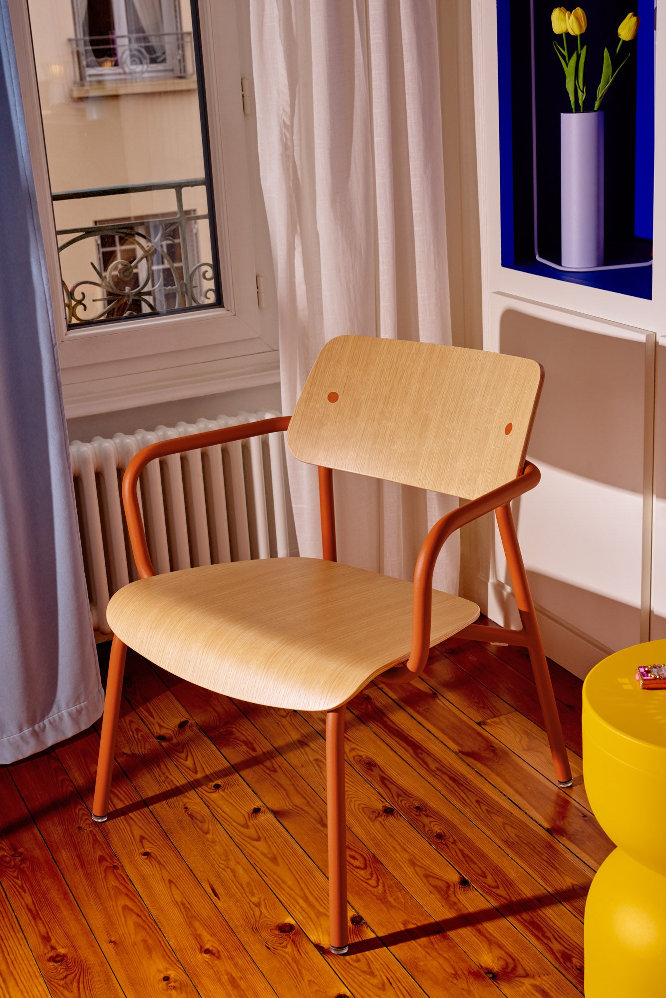 FAUTEUIL LOUNGE CHÊNE STUDIE FERMOB