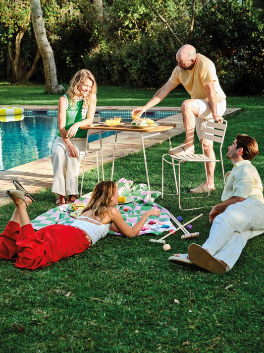 TABLE TECK SURPRISING 90X60 CM FERMOB