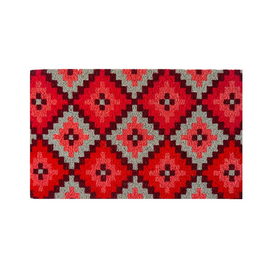 PAILLASSON LOSANGE RED BAZAR DE LUXE