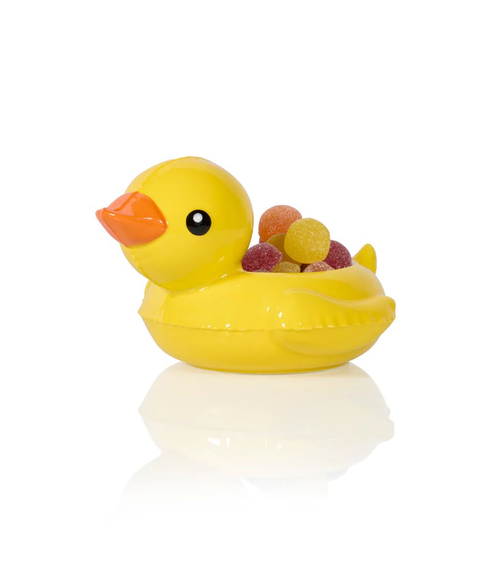 CACHE POT BOUEE CANARD BITTEN