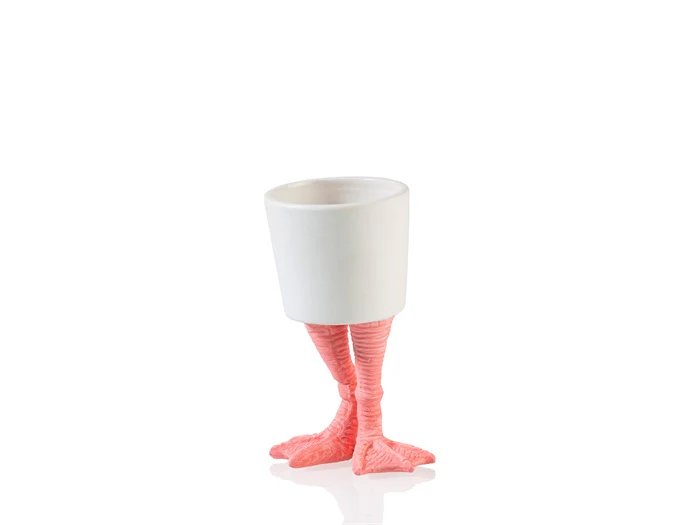 CACHE POT FLAMINGO VASE / CACHE POT BITTEN