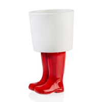 GRAND CACHE POT BOTTES ROUGE BITTEN