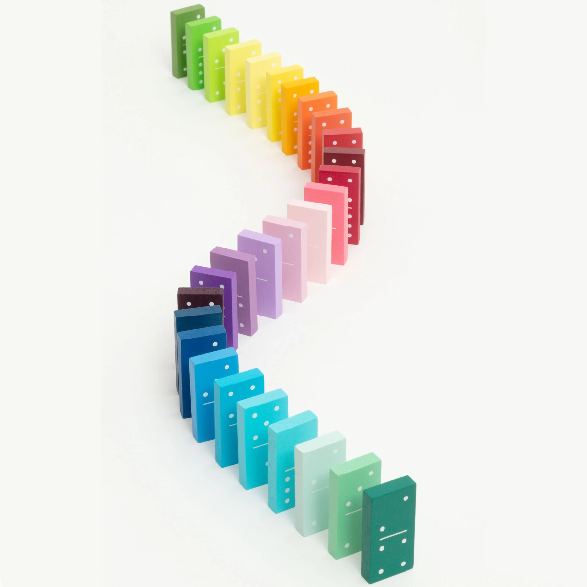 GRADIENT DOMINOS JEUX BLOCK DESIGN