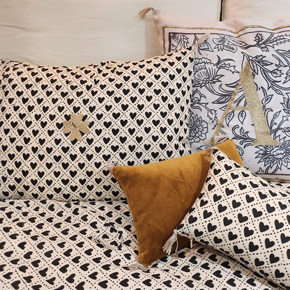 Mini coussin Les Cœurs 20 x 30 cm – BONCOEURS BONCOEURS