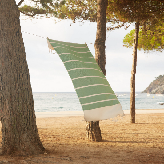 FOUTA IPANEMA 100X200 SERVIETTE / FOUTAS BY FOUTA Vert emeraude