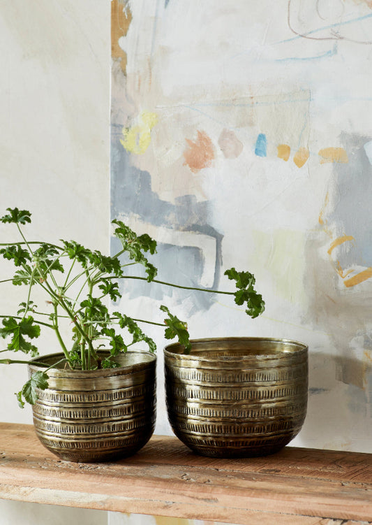 Cache-pot Martelé 16cm CACHE POT MADAM STOLTZ