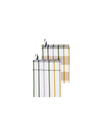 SET 2 TORCHONS ARCHIE TEXTILE LA CERISE SUR LE GATEAU