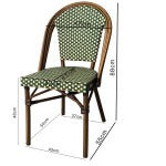 CHAISE LA CLOSERIE DARK BLUE BAZAR DE LUXE