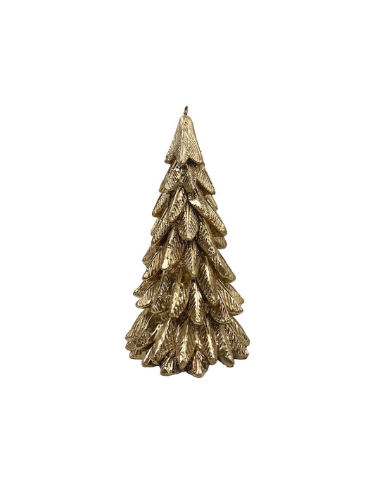 SAPIN BOUGIE CIERGERIE DES PREMONTRES Or jaune