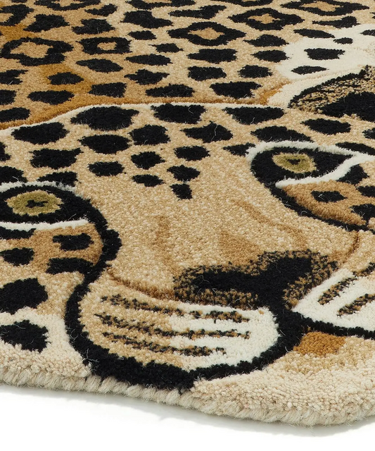 TAPIS XL LOONY LEOPARD DOING GOODS