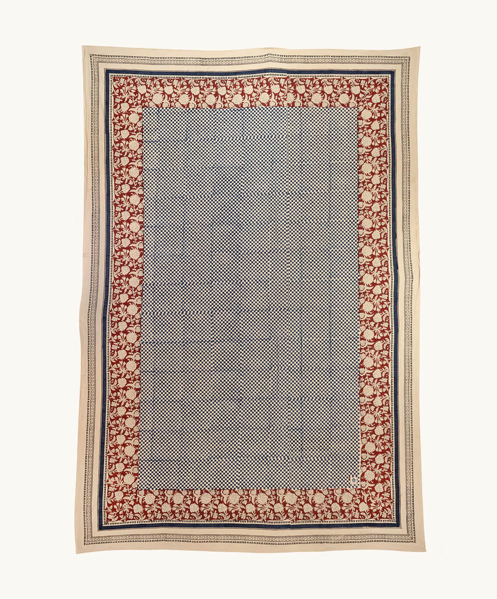 JETE LIT NAPPE 140X220 RUMI PLAID / EDREDON DOING GOODS