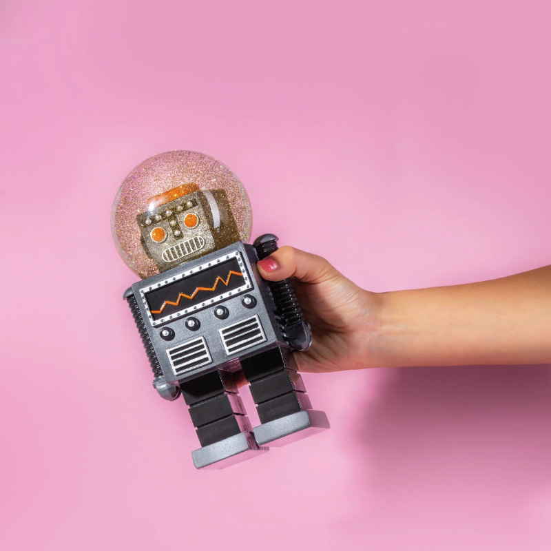 SNOWGLOBE BOUGEOIR / PHOTOPHORE DONKEY